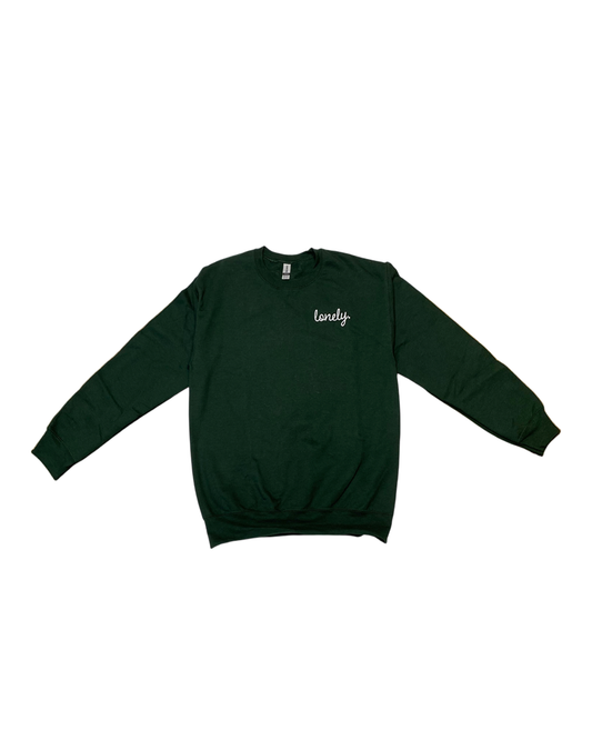 FOREST GREEN CREWNECK